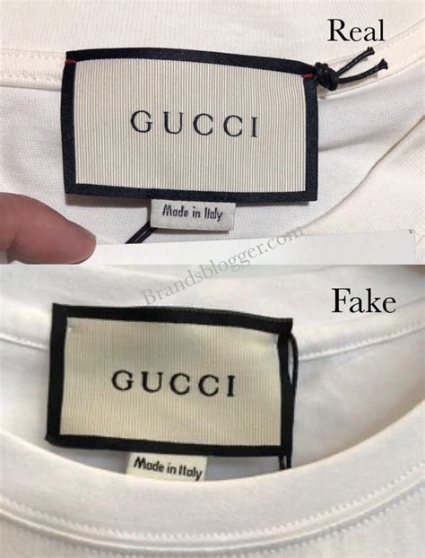 how to spot fake gucci mouth t shirt|how to check gucci t shirt.